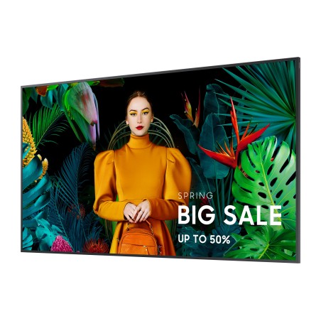 Samsung QH43C Écran plat de signalisation numérique 109,2 cm (43") LCD Wifi 700 cd/m² 4K Ultra HD Noir Intégré dans le
