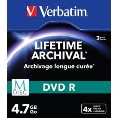 Verbatim 4.7GB DVD-R 4,7 Go 3 pièce(s)