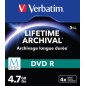 Verbatim 4.7GB DVD-R 4,7 Go 3 pièce(s)