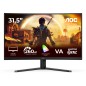 AOC G4 C32G42ZE écran plat de PC 80 cm (31.5") 1920 x 1080 pixels Full HD LED Noir, Rouge