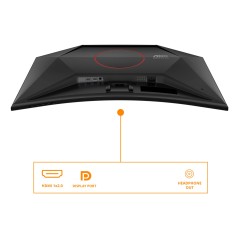 AOC G4 C32G42ZE écran plat de PC 80 cm (31.5") 1920 x 1080 pixels Full HD LED Noir, Rouge