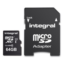 Integral INMSDX64G10-90SPTAB mémoire flash 64 Go UHS-I