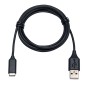 Jabra 14208-16 câble USB 1,2 m USB C USB A Noir