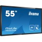 iiyama T5562AS-B1 Écran d'affichage dynamique Écran plat interactif 138,7 cm (54.6") VA 500 cd/m² 4K Ultra HD Noir Écran