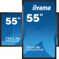 iiyama T5562AS-B1 Écran d'affichage dynamique Écran plat interactif 138,7 cm (54.6") VA 500 cd/m² 4K Ultra HD Noir Écran