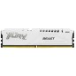 Kingston Technology FURY Beast 64 Go 6000 MT/s DDR5 CL40 DIMM (Kits de 4) White XMP