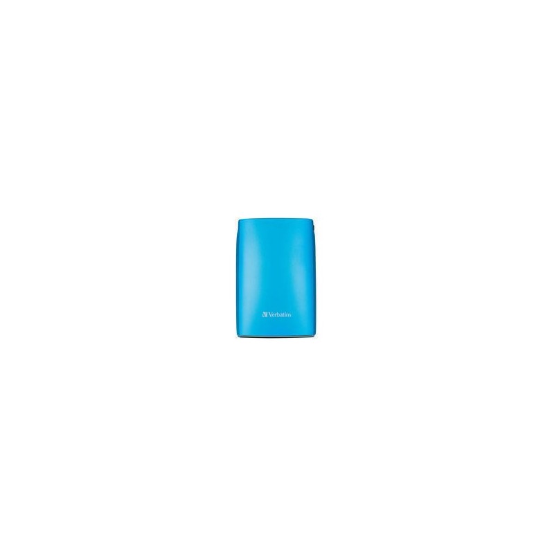 Verbatim Store 'n' Go USB 2.0 Portable Hard Drive 500GB Caribbean Blue disque dur externe 500 Go 5400 tr/min 2.5" Bleu