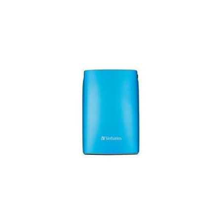Verbatim Store 'n' Go USB 2.0 Portable Hard Drive 500GB Caribbean Blue disque dur externe 500 Go 5400 tr min 2.5" Bleu