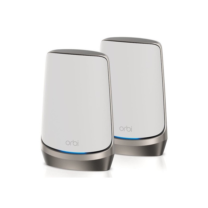 NETGEAR RBKE962 Quad-band (2.4 GHz / 5 GHz-1 / 5 GHz-2 / 6 GHz) Wi-Fi 6 (802.11ax) Gris, Blanc Interne NETGEAR RBKE962 Quad-band (2.4 GHz / 5 GHz-1 / 5 GHz-2 / 6 GHz) Wi-Fi 6 (802.11ax) Gris, Blanc Interne