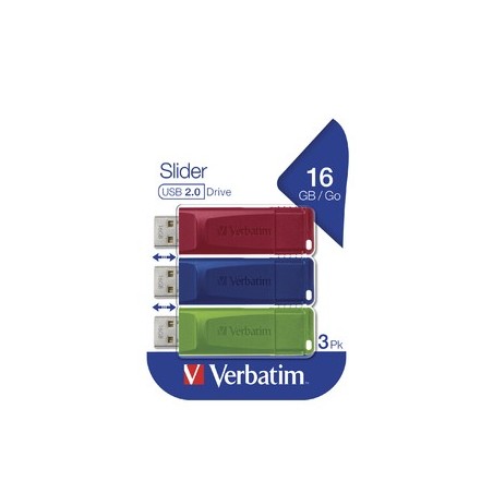 Verbatim Clé USB - Multipack de 16 Go