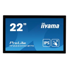 iiyama ProLite TF2234MC-B7X écran plat de PC 54,6 cm (21.5") 1920 x 1080 pixels Full HD LED Écran tactile Multi-utilisateur Noir