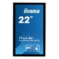 iiyama ProLite TF2234MC-B7X écran plat de PC 54,6 cm (21.5") 1920 x 1080 pixels Full HD LED Écran tactile Multi-utilisateur Noir