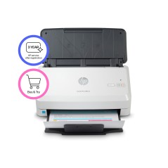 HP Scanjet Pro 2000 s2 Sheet-feed Scanner Alimentation feuille à feuille de scanner 600 x 600 DPI A4 Noir, Blanc
