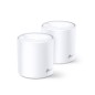 TP-Link Deco X20 (2-pack) Bi-bande (2,4 GHz / 5 GHz) Wi-Fi 5 (802.11ac) Blanc Interne TP-Link Deco X20 (2-pack) Bi-bande (2,4 GHz / 5 GHz) Wi-Fi 5 (802.11ac) Blanc Interne