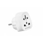 Verbatim WTEU-02 adaptateur prise d'alimentation Type F Universel Blanc