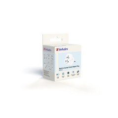Verbatim WTEU-02 adaptateur prise d'alimentation Type F Universel Blanc