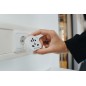 Verbatim WTEU-02 adaptateur prise d'alimentation Type F Universel Blanc