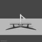 Neomounts DS75S-950WH2 Support d'écran à fixer 17-32" - ressort à gaz - Topfix - arrêt 180° Neomounts DS75S-950WH2 Support d'écran à fixer 17-32" - ressort à gaz - Topfix - arrêt 180°