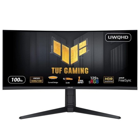 ASUS TUF Gaming VG34VQEL1A écran plat de PC 86,4 cm (34") 3440 x 1440 pixels UltraWide Quad HD LED Noir
