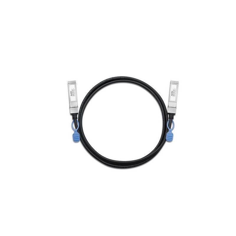 Zyxel DAC10G-1M-ZZ0103F câble InfiniBand et à fibres optiques SFP+ Noir Zyxel DAC10G-1M-ZZ0103F câble InfiniBand et à fibres optiques SFP+ Noir