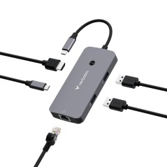 Verbatim CMH-05 USB Type-C 5000 Mbit s Argent