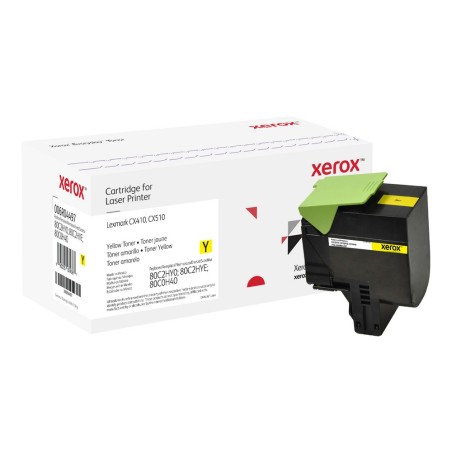 Toner Jaune Everyday™ de Xerox compatible avec Lexmark 80C2HY0 80C2HYE 80C0H40, Grande capacité
