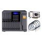 QNAP TL-D1600S Boîtier de disques de stockage Boîtier disque dur/SSD Noir, Gris 2.5/3.5"
