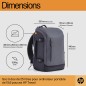 HP Sac à dos pour ordinateur portable Travel 25 litres 15,6 pouces (gris acier) HP Sac à dos pour ordinateur portable Travel 25 litres 15,6 pouces (gris acier)