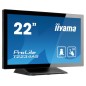 iiyama ProLite T2234AS-B1 écran plat de PC 54,6 cm (21.5") 1920 x 1080 pixels Full HD Écran tactile Multi-utilisateur Noir iiyama ProLite T2234AS-B1 écran plat de PC 54,6 cm (21.5") 1920 x 1080 pixels Full HD Écran tactile Multi-utilisateur Noir
