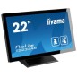iiyama ProLite T2234AS-B1 écran plat de PC 54,6 cm (21.5") 1920 x 1080 pixels Full HD Écran tactile Multi-utilisateur Noir iiyama ProLite T2234AS-B1 écran plat de PC 54,6 cm (21.5") 1920 x 1080 pixels Full HD Écran tactile Multi-utilisateur Noir