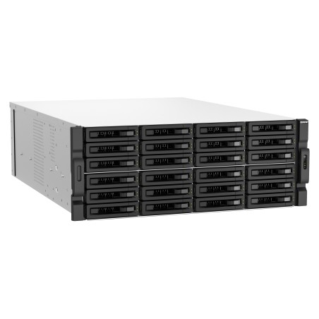 QNAP TS-H3087XU-RP NAS Rack (4 U) Intel Xeon E E-2378 64 Go DDR4 0 To QuTS hero Noir, Blanc