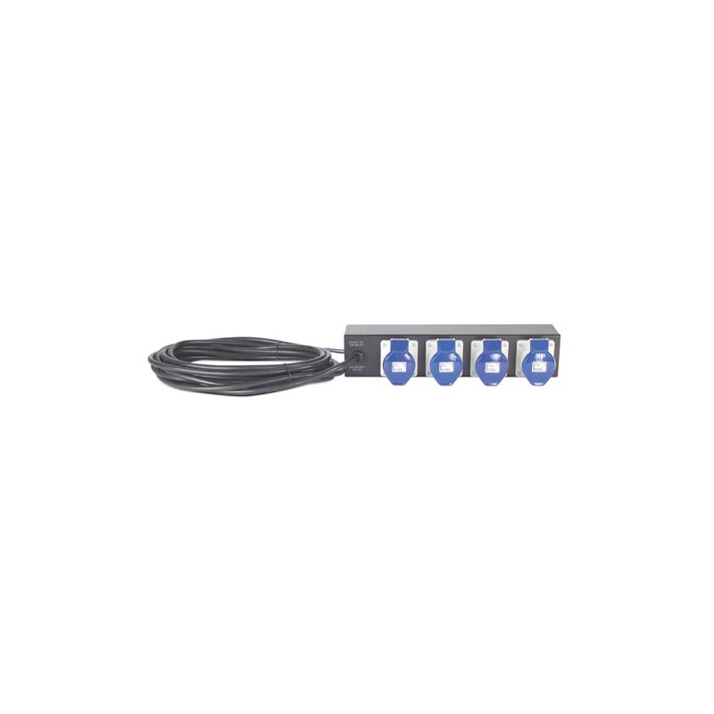APC NetShelter Basic Rack PDU - Extender - 11kW - 32A - 2U - (4) IEC 309-32 APC NetShelter Basic Rack PDU - Extender - 11kW - 32A - 2U - (4) IEC 309-32