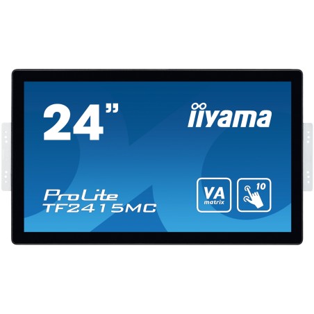 iiyama ProLite TF2415MC-B2 écran plat de PC 60,5 cm (23.8") 1920 x 1080 pixels Full HD LED Écran tactile Multi-utilisateur Noir