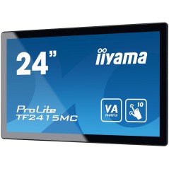iiyama ProLite TF2415MC-B2 écran plat de PC 60,5 cm (23.8") 1920 x 1080 pixels Full HD LED Écran tactile Multi-utilisateur Noir