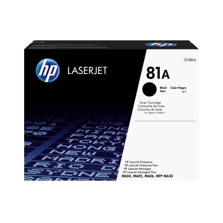 HP 81A toner LaserJet noir authentique
