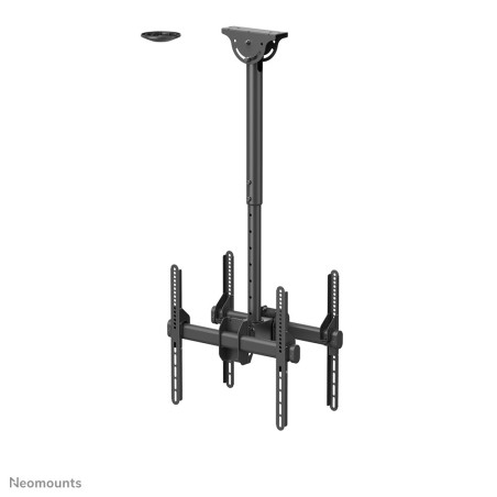 Neomounts NM-C440DBLACK Support de plafond pour double écran 32-60" - h56-91 cm