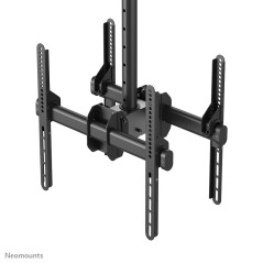 Neomounts NM-C440DBLACK Support de plafond pour double écran 32-60" - h56-91 cm
