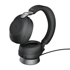 Jabra Evolve2 85 Casque Sans fil Arceau Bureau/Centre d'appels USB Type-C Bluetooth Noir
