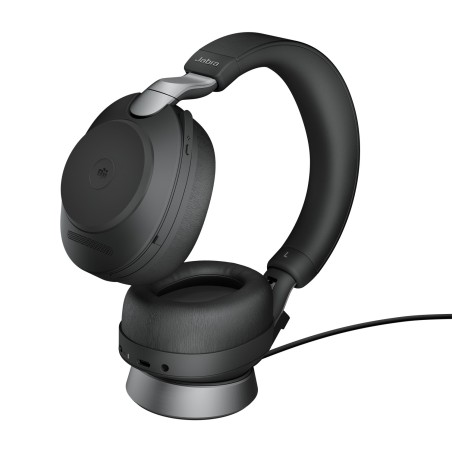 Jabra Evolve2 85 Casque Sans fil Arceau Bureau/Centre d'appels USB Type-C Bluetooth Noir
