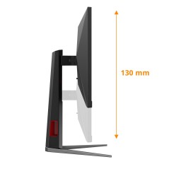 AOC G4 24G4HA écran plat de PC 60,5 cm (23.8") 1920 x 1080 pixels Full HD LED Noir, Rouge