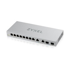 Zyxel XGS1210-12-ZZ0102F commutateur réseau Géré Gigabit Ethernet (10 100 1000) Gris
