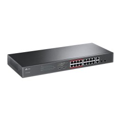 TP-Link TL-SL1218MP commutateur réseau Non-géré Fast Ethernet (10/100) Connexion Ethernet, supportant l'alimentation via ce