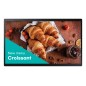 Samsung QB24C Écran plat de signalisation numérique 61 cm (24") LED Wifi 250 cd/m² Full HD Noir Intégré dans le processeur