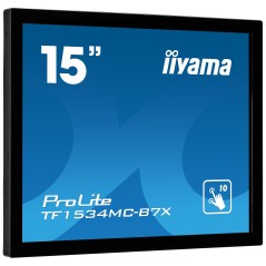 iiyama TF1534MC-B7X écran plat de PC 38,1 cm (15") 1024 x 768 pixels XGA LED Écran tactile Multi-utilisateur Noir