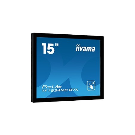 iiyama TF1534MC-B7X écran plat de PC 38,1 cm (15") 1024 x 768 pixels XGA LED Écran tactile Multi-utilisateur Noir