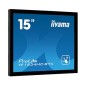iiyama TF1534MC-B7X écran plat de PC 38,1 cm (15") 1024 x 768 pixels XGA LED Écran tactile Multi-utilisateur Noir