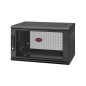 APC NetShelter WX AR106SH4, 6U, armoire de brassage 19 pouces, montage mural, pré-assemblé, 400 mm de profondeur