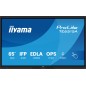 iiyama TE6515A-B1AG Écran d'affichage dynamique Écran plat interactif 163,8 cm (64.5") Wifi 550 cd/m² 4K Ultra HD Noir Écran iiyama TE6515A-B1AG Écran d'affichage dynamique Écran plat interactif 163,8 cm (64.5") Wifi 550 cd/m² 4K Ultra HD Noir Écran