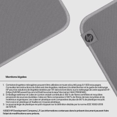 HP Tapis de souris désinfectable 100