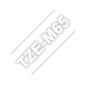 Tape/TZEM65 36mm WhiteOnClear Matte